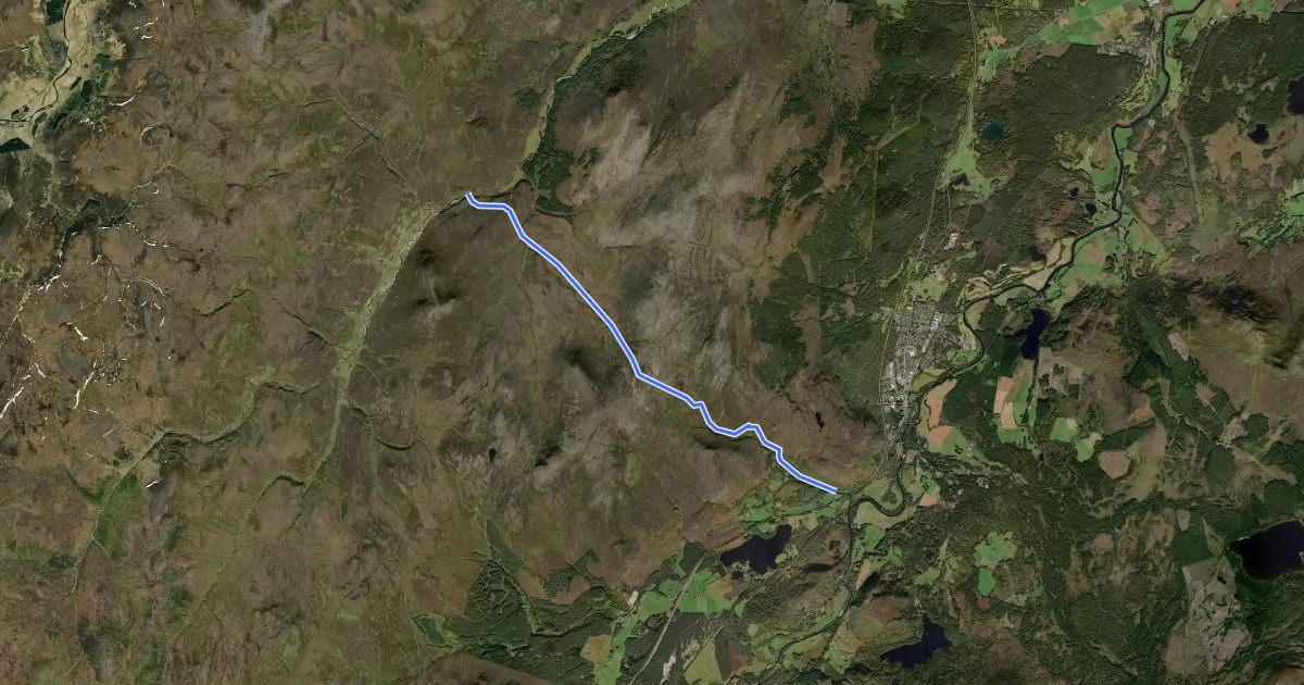 Маршрут The Burma Road на спутниковом снимке
