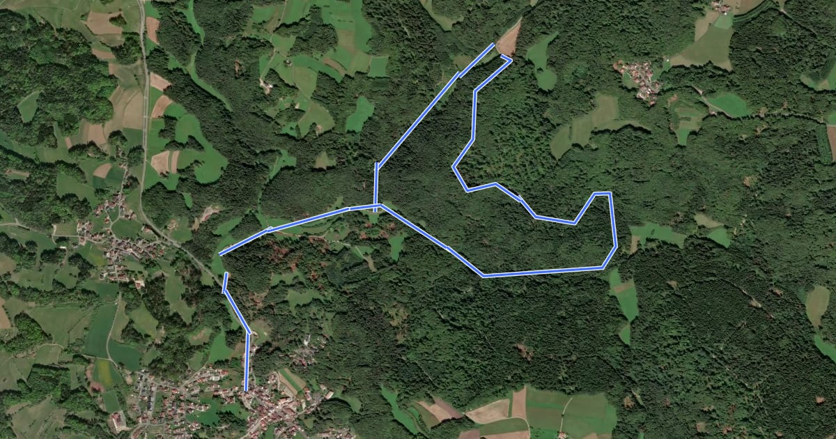 Маршрут Therapeutischer Wanderweg Pitztal на спутниковом снимке