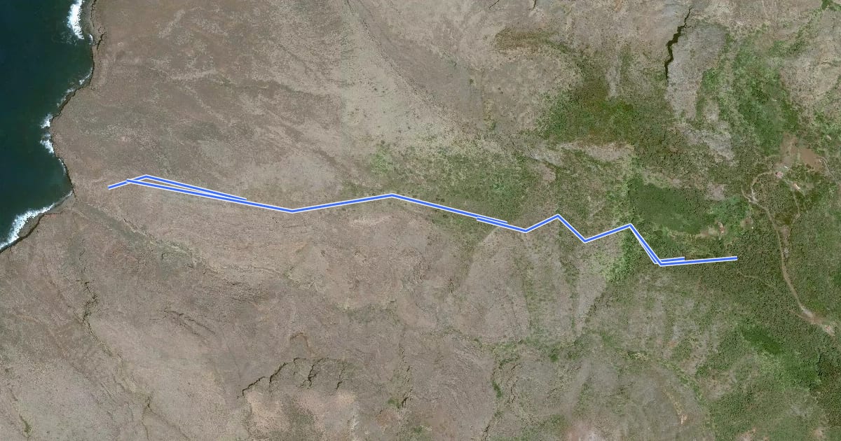 Маршрут Thompson's Valley Postbox Walk на спутниковом снимке