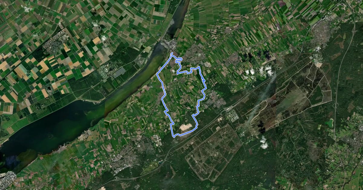Маршрут Thornspiccerpad на спутниковом снимке