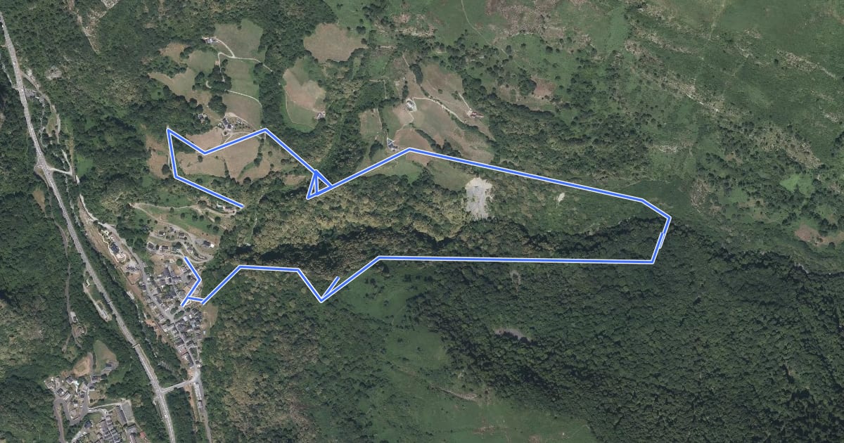 Маршрут Tour de Busteigts asp58 на спутниковом снимке