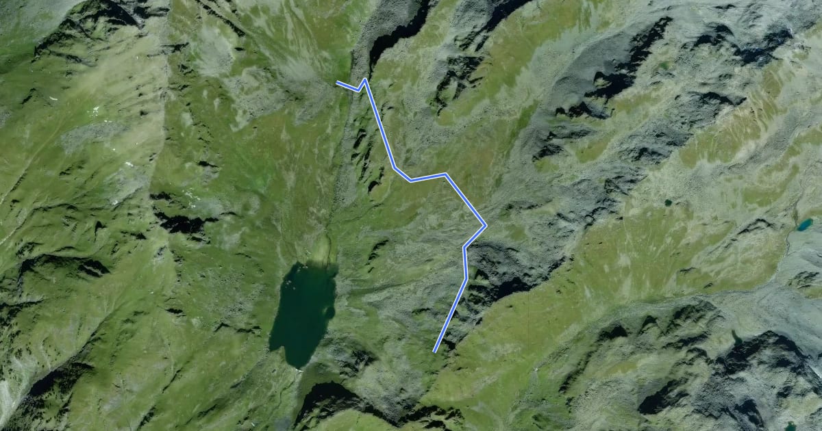 Маршрут Tour du Val de Bagnes - Alternatives на спутниковом снимке