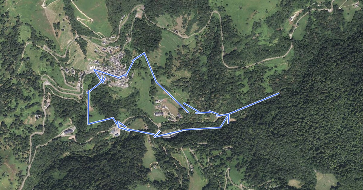 Маршрут Tour Igaüt-Chechit asp21 на спутниковом снимке