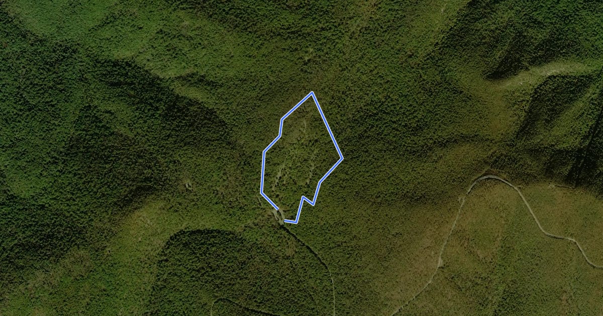 Маршрут Traces Nature Trail на спутниковом снимке