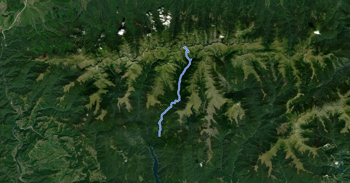 Маршрут Transfăgărășan - V. Buda - Șaua Podragului на спутниковом снимке