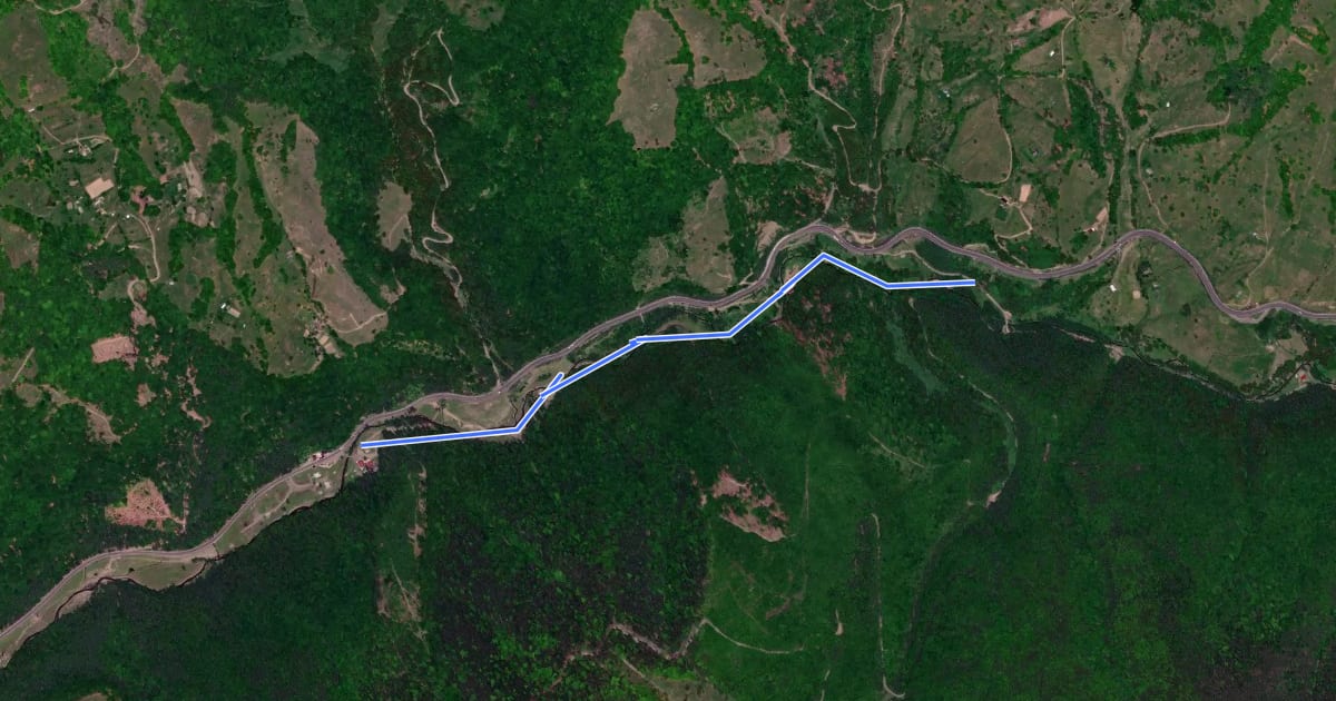 Маршрут Traseu Valea Străjii - Cascada Sărita на спутниковом снимке