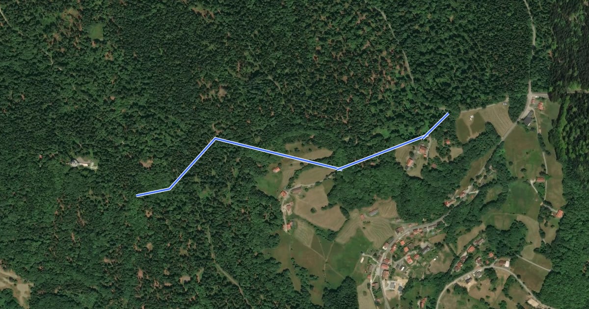 Маршрут Turmweg (Daxstein) на спутниковом снимке