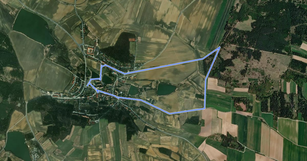 Маршрут tut gut Route 1 на спутниковом снимке