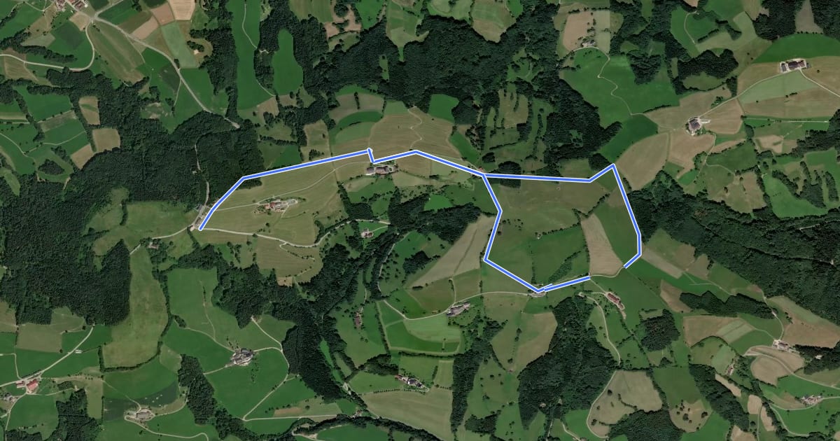 Маршрут tut gut Route 1 (Randegg) на спутниковом снимке
