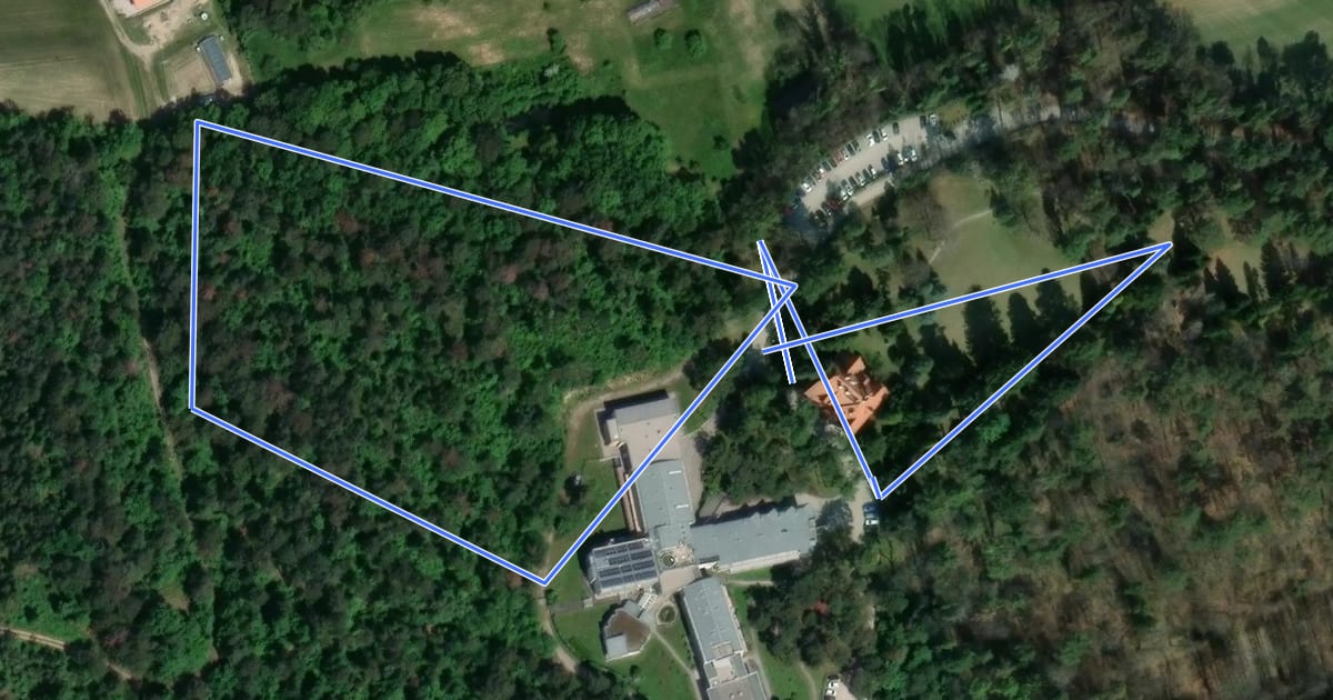 Маршрут tut gut Schritteweg (Salvatorianischer Schritteweg) на спутниковом снимке