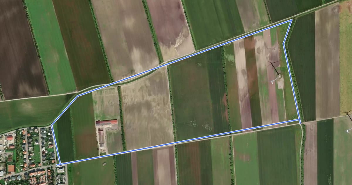 Маршрут tut gut Schritteweg Sommerein Route 2 (östliches Feld) на спутниковом снимке