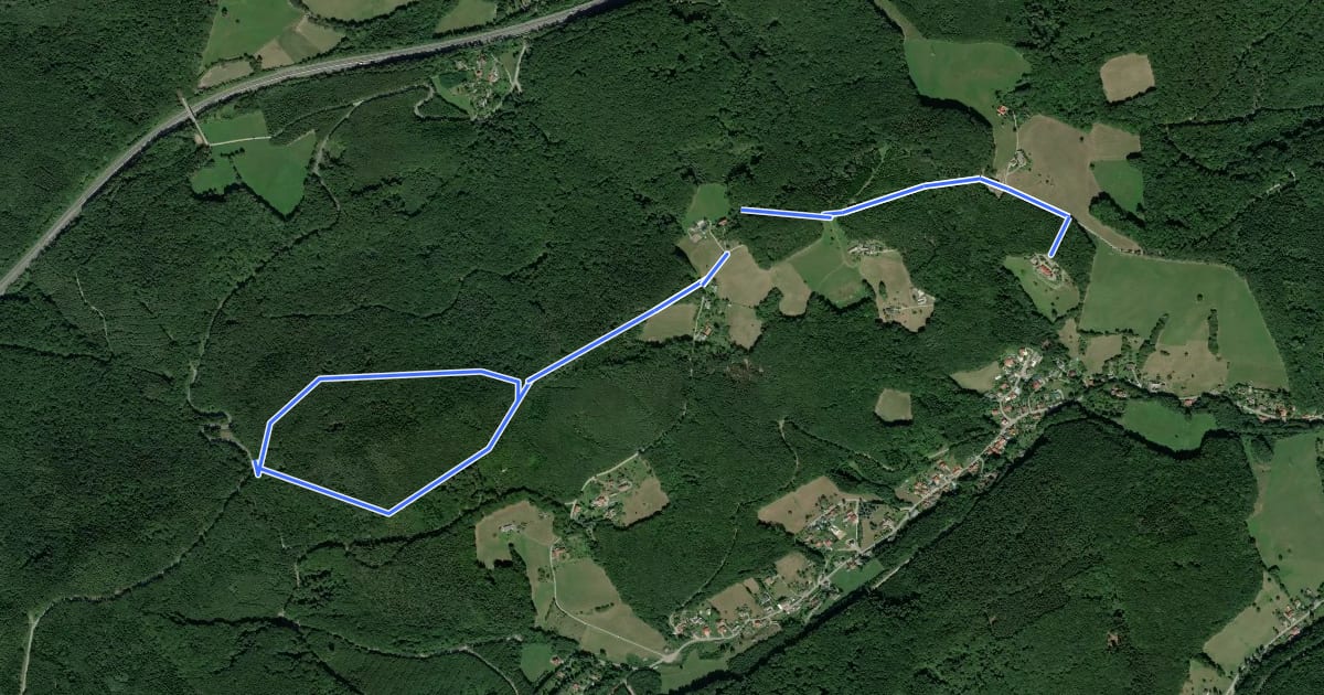 Маршрут tut-gut-Wanderweg Pressbaum Route 2 на спутниковом снимке