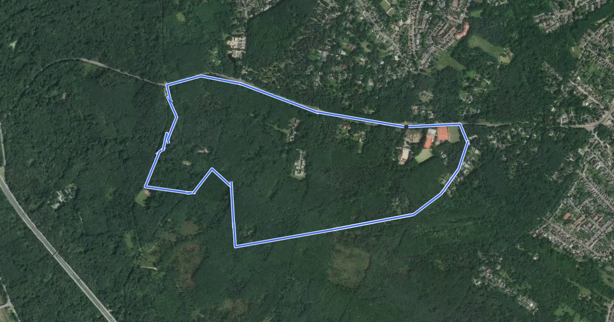 Маршрут Uhlenhorst Rundweg A2 на спутниковом снимке