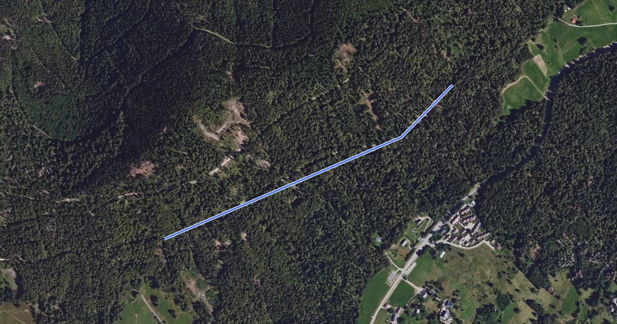 Маршрут Unt. Langenwaldweg Abzw. Prestenberg - Unt. Langwaldweg Abzw. Weidenbuche на спутниковом снимке
