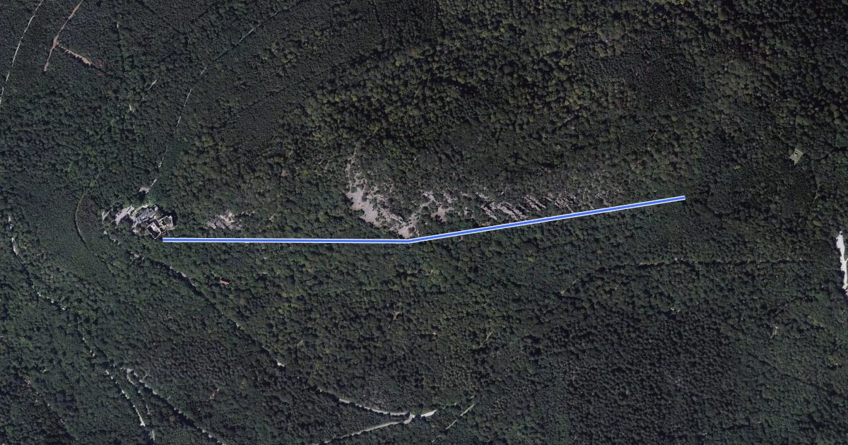 Маршрут Untere Batterthütte - Unterer Felsenweg на спутниковом снимке