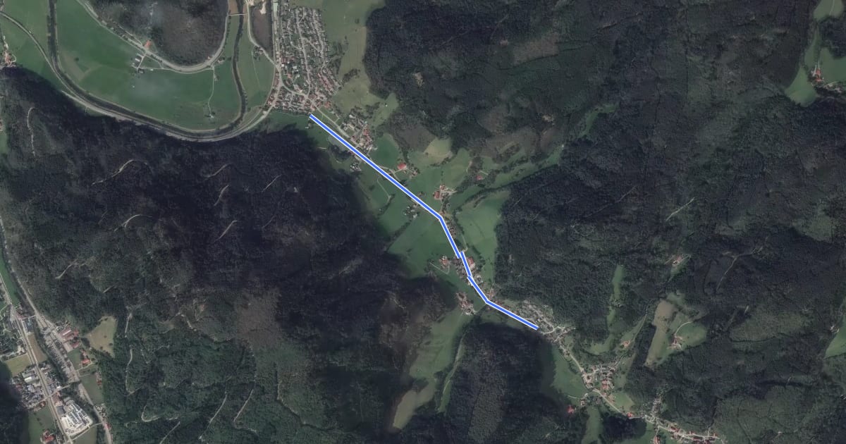 Маршрут Unterwöhrlehof-Wehr - Kirnbach Winterberg на спутниковом снимке