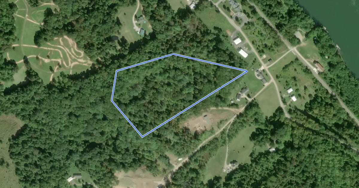 Маршрут Uplands Trail Outer Loop на спутниковом снимке