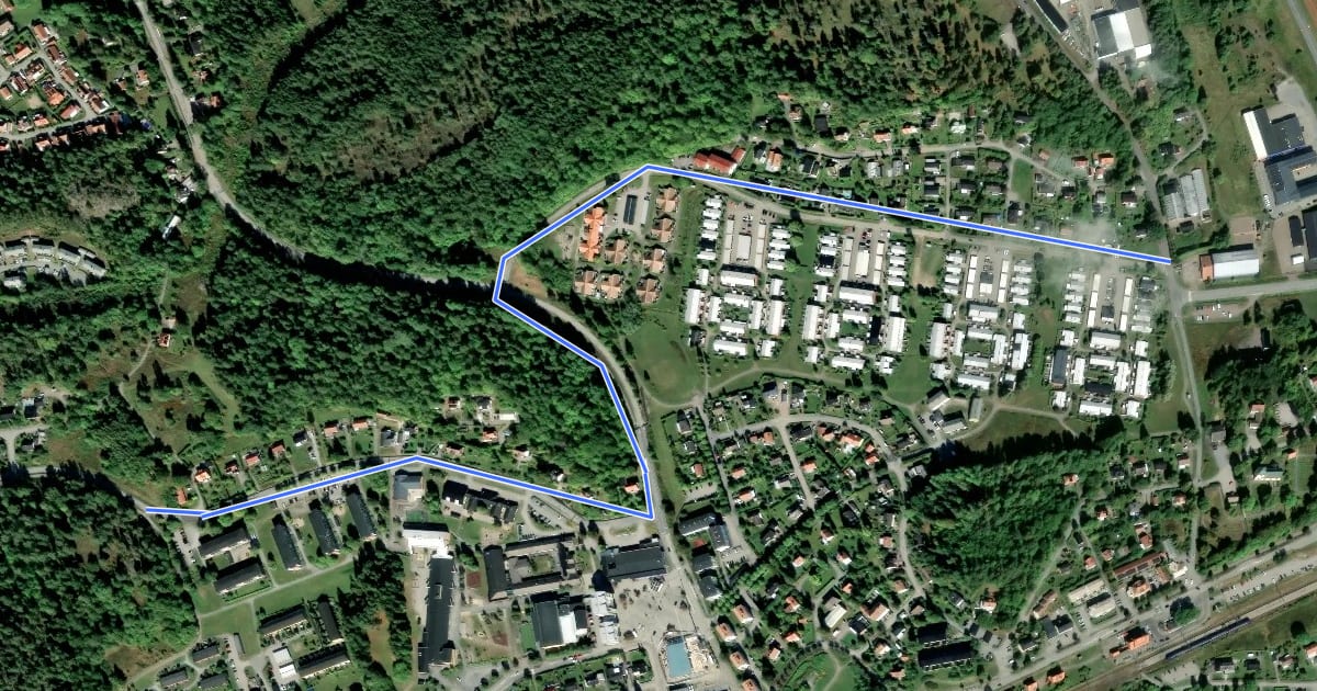 Маршрут Vagnhärad runt, genväg на спутниковом снимке