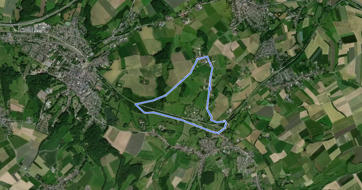 Маршрут Valkenburg Va16 на спутниковом снимке