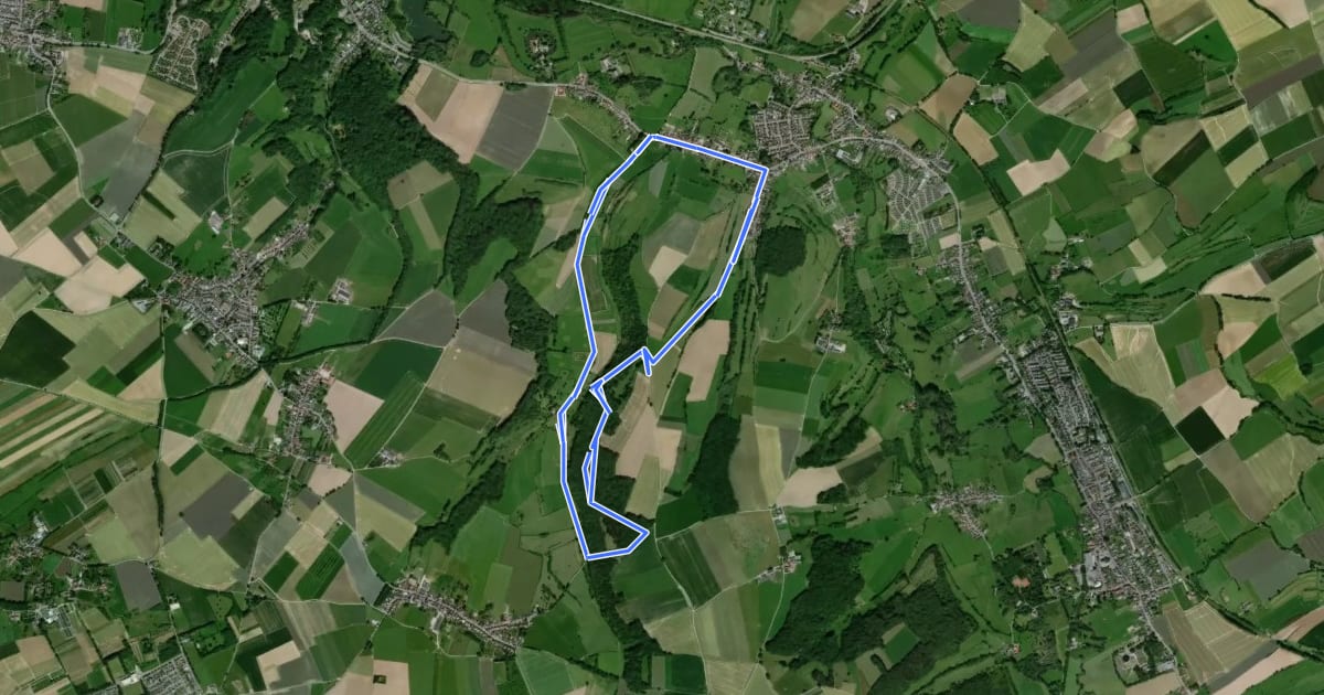 Маршрут Valkenburg Va18 на спутниковом снимке