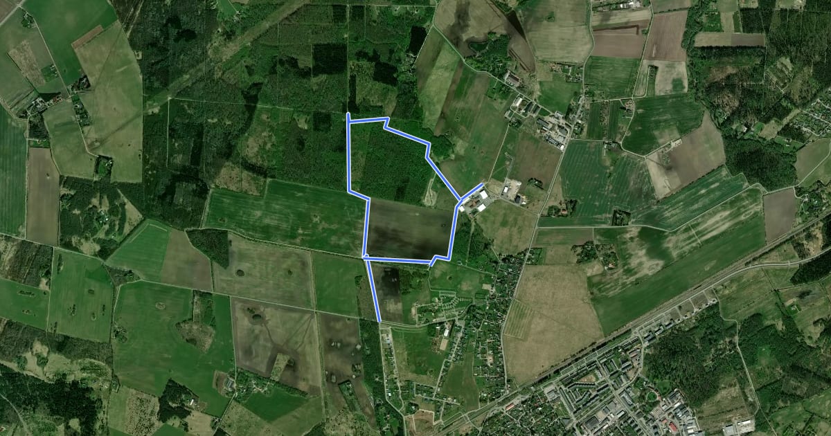 Маршрут Vanamõisa matkarada 4 km на спутниковом снимке