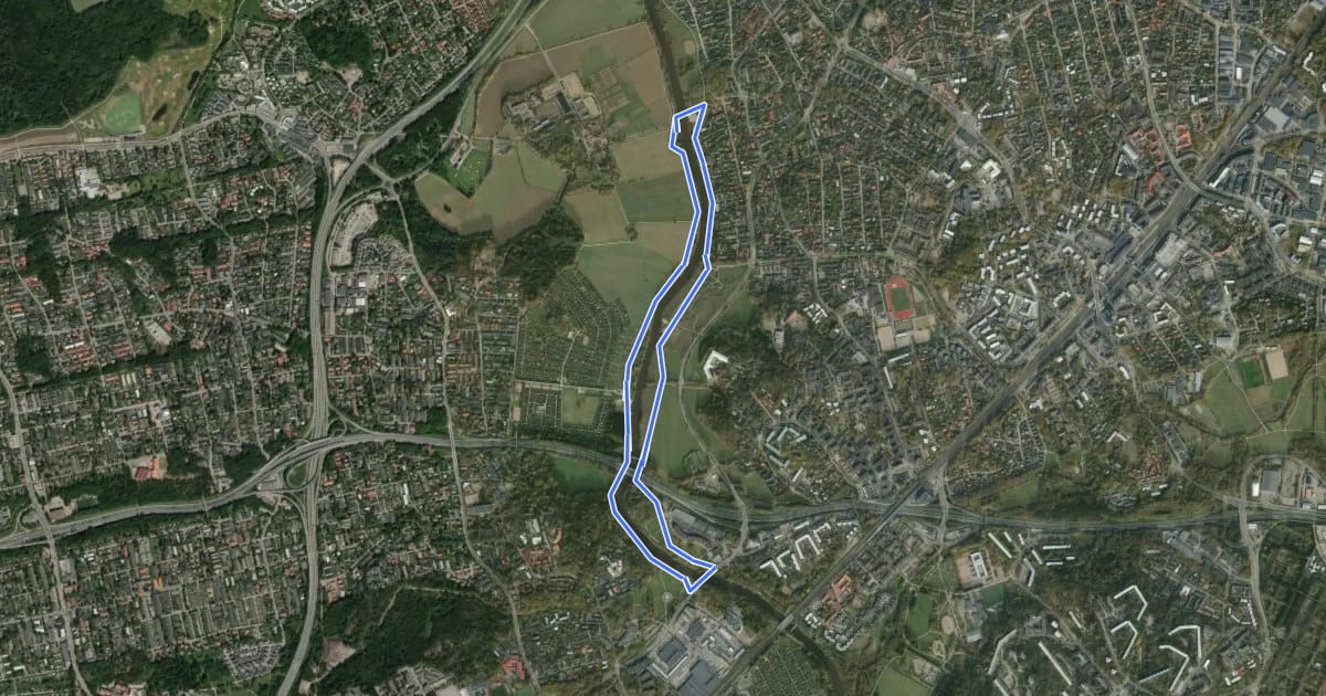 Маршрут Vantaajoen kävely- ja juoksureitti 5,0 km на спутниковом снимке