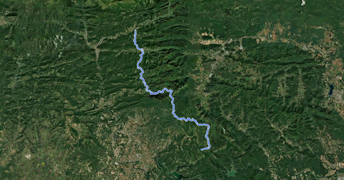 Маршрут Variant GR 151 Camí Oliba: Rajols - Sant Joan de les Abadesses на спутниковом снимке