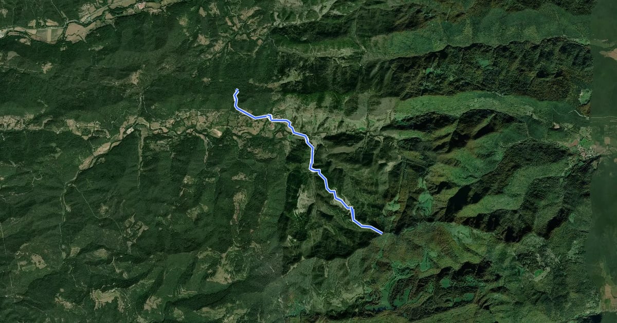 Маршрут Variant PR-C 59: Santa Magdalena de Cambrils - Coll de les Fonts de l'Orri на спутниковом снимке