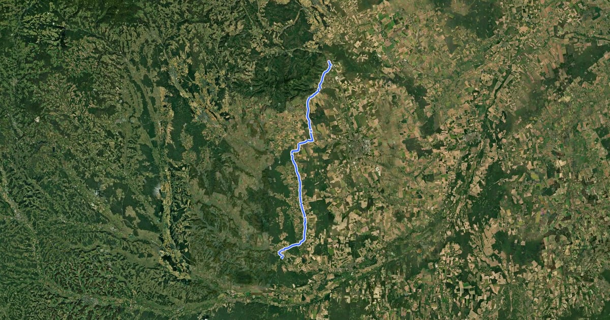 Маршрут Vasfüggöny kerékpárút [AT|HU]_5 (Kőszeg - Szentkút) на спутниковом снимке