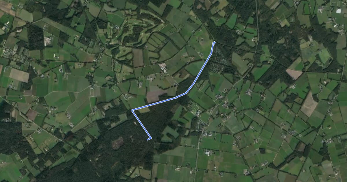 Маршрут Verbinding Lussen Zelhem en Ruurlo(MTB Achterhoek) на спутниковом снимке