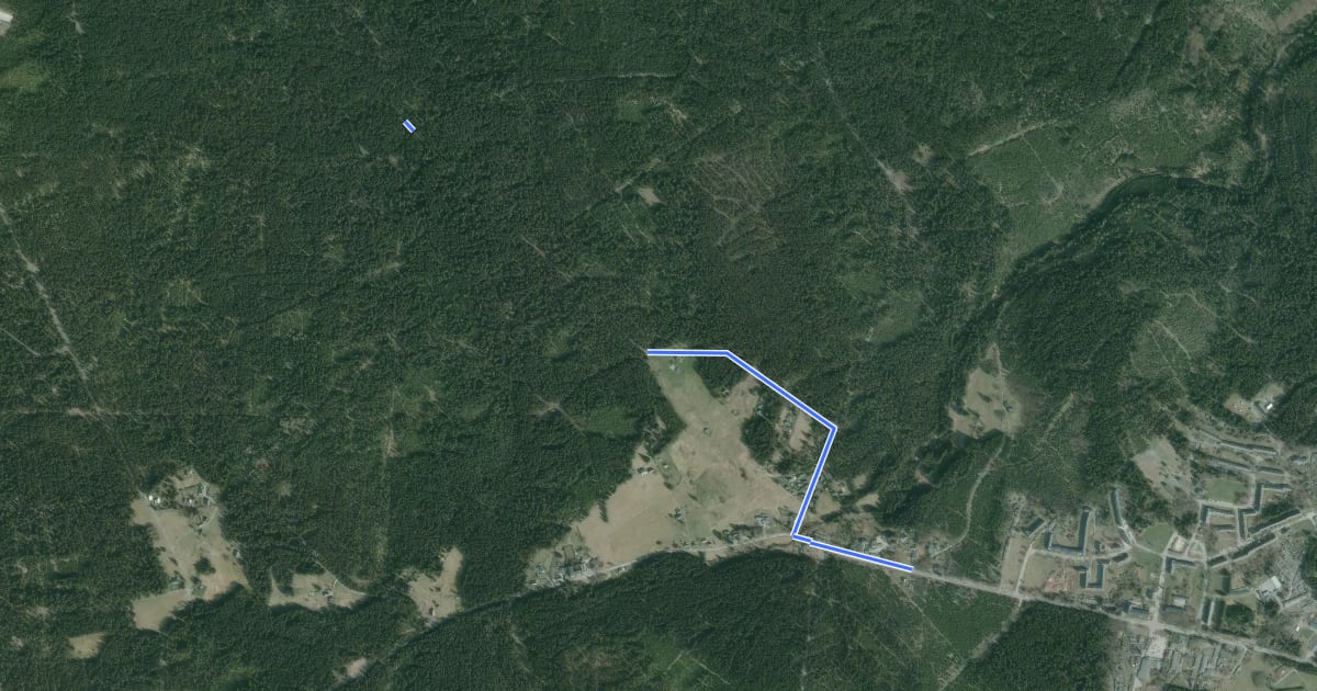 Маршрут Verbindung Rundwanderwege Steinbachtal - Auersberg на спутниковом снимке