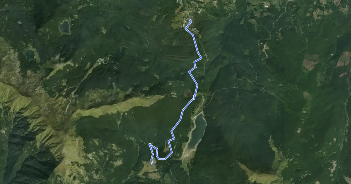 Маршрут Via di Linari - tappa 8 - Rigoso - Linari (ruderi) на спутниковом снимке