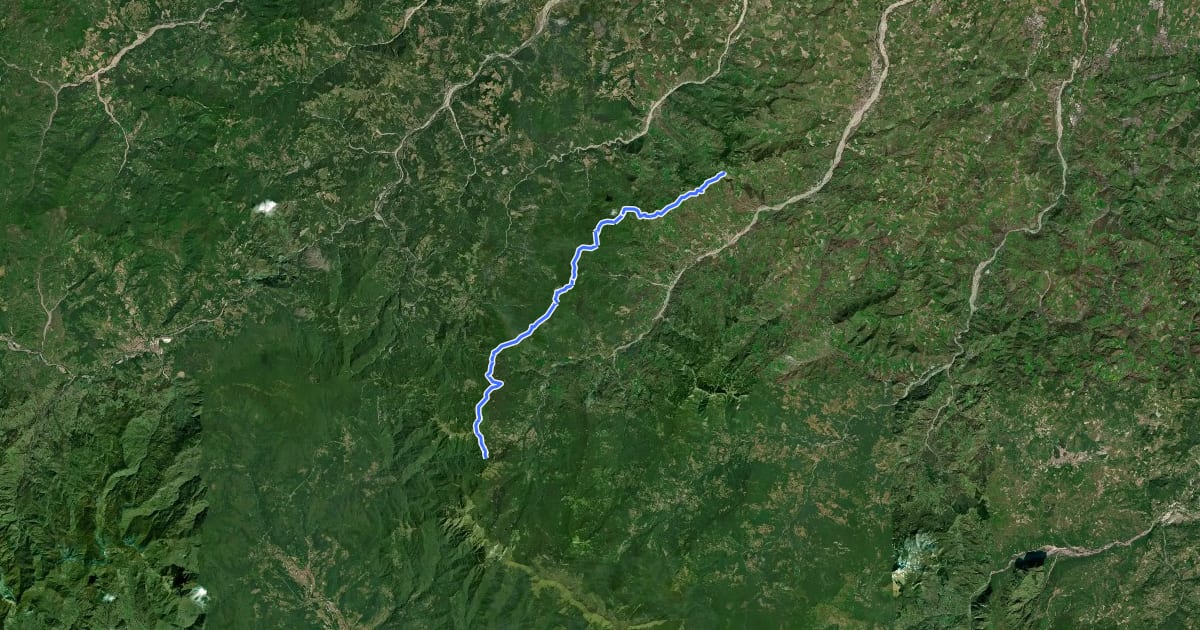 Маршрут Via Longobarda - tappa2 da Passo di Fragno a Passo di Cirone на спутниковом снимке