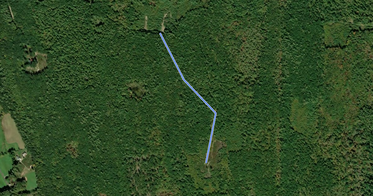 Маршрут Viewpoint Trail на спутниковом снимке