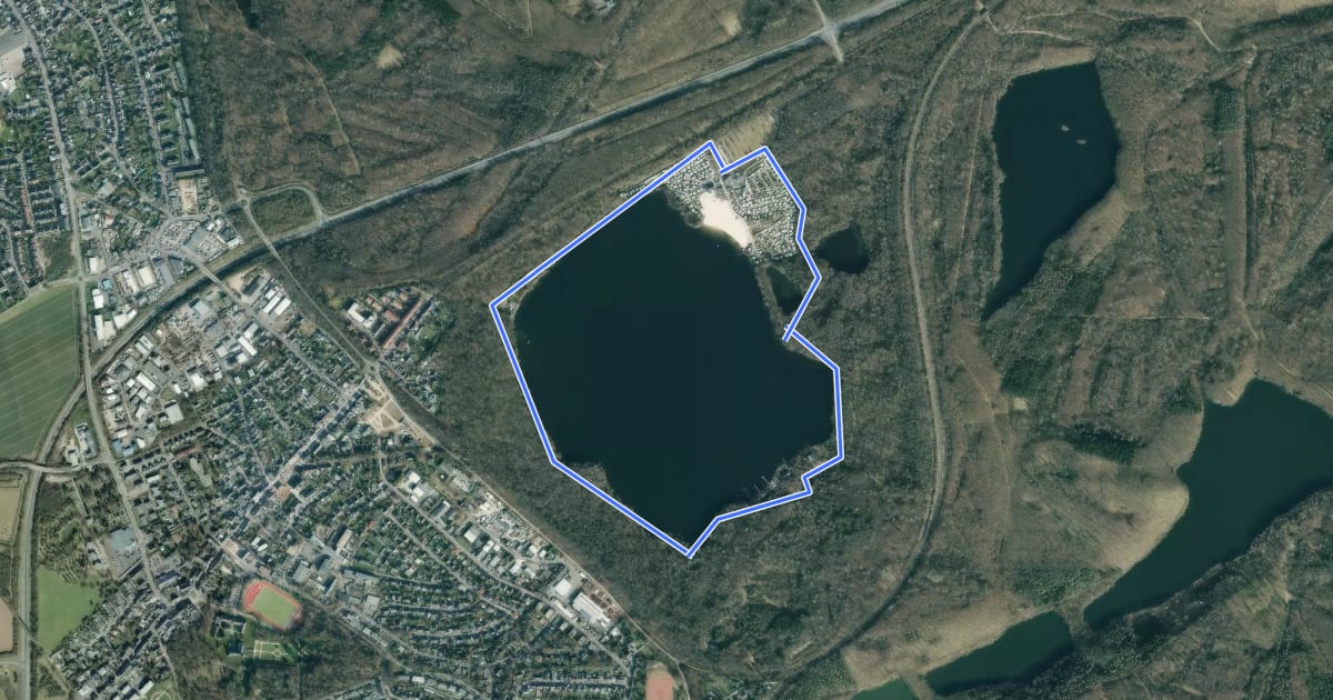 Маршрут Ville A1 на спутниковом снимке