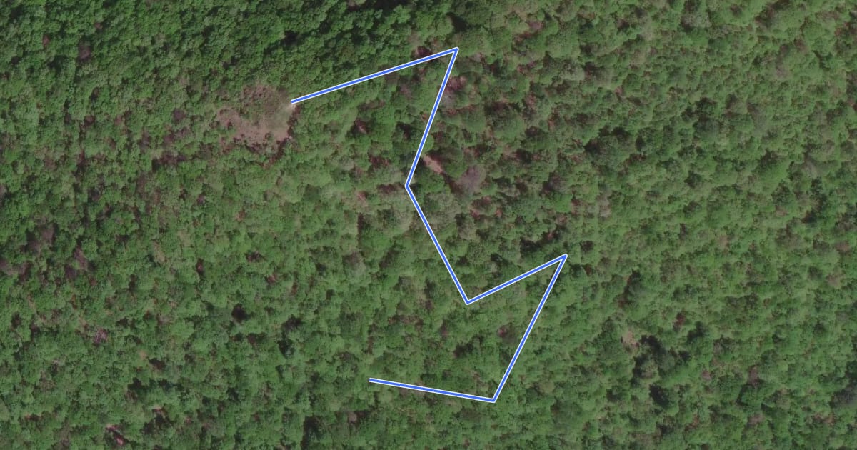 Маршрут Vista Trail на спутниковом снимке