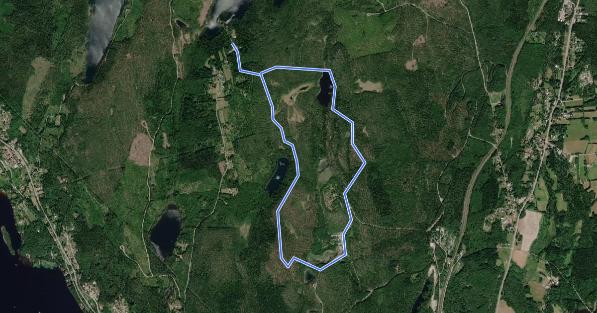 Маршрут Vit 6,5km на спутниковом снимке