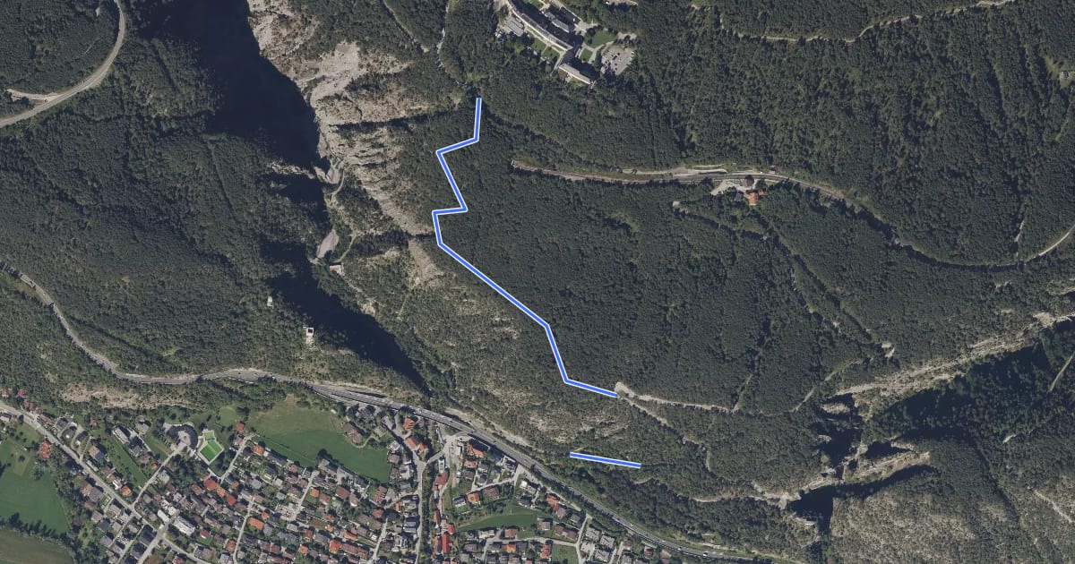 Маршрут Vogellehrweg на спутниковом снимке