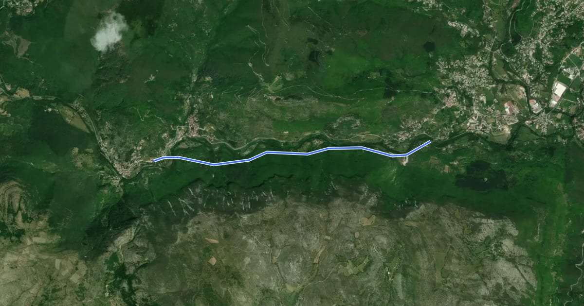 Маршрут Voie Verte Promenade du viaduc на спутниковом снимке
