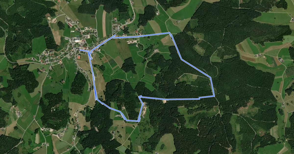 Маршрут Wachtsteinweg Nr. 36 на спутниковом снимке