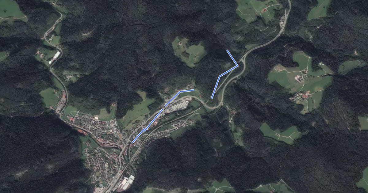 Маршрут Wanderparkplatz Rinkenbach - Schenkenzell Feuerwehrhaus на спутниковом снимке