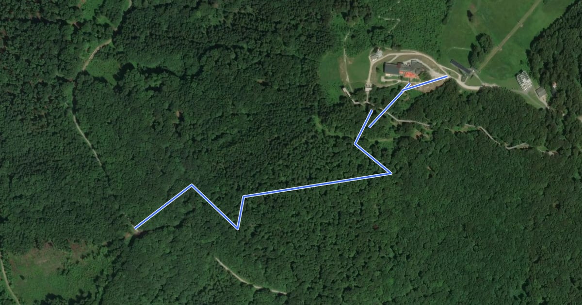 Маршрут Wanderweg 03 Traunmüllerweg на спутниковом снимке