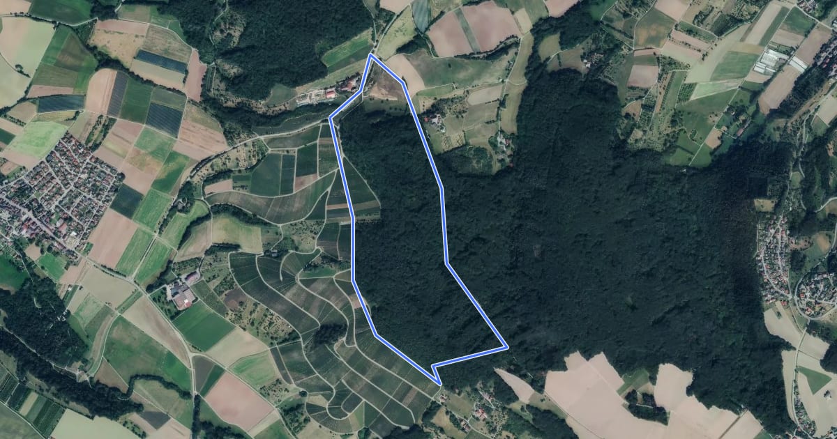 Маршрут Wanderweg 2 Stöckig на спутниковом снимке