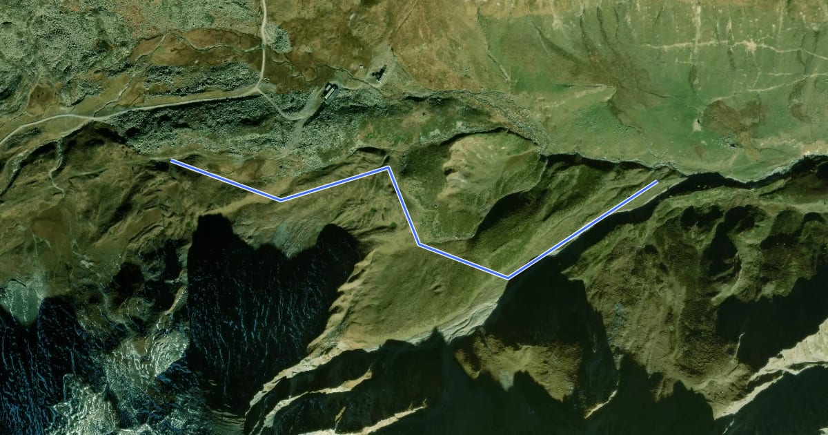 Маршрут Wanderweg 31B на спутниковом снимке