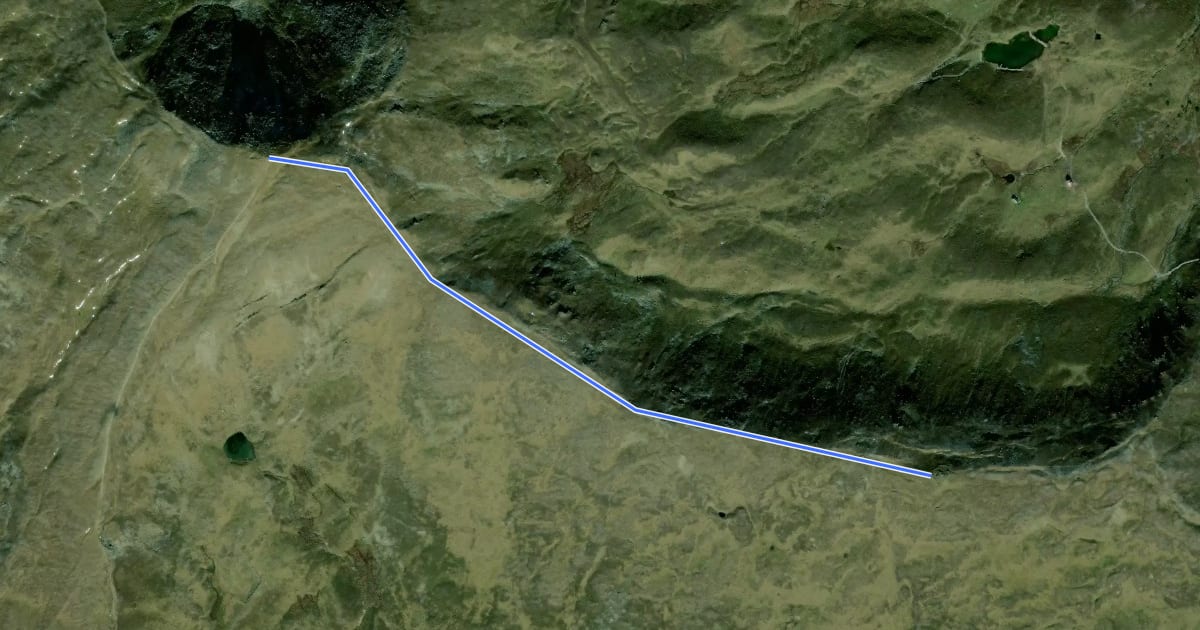 Маршрут Wanderweg 35 на спутниковом снимке