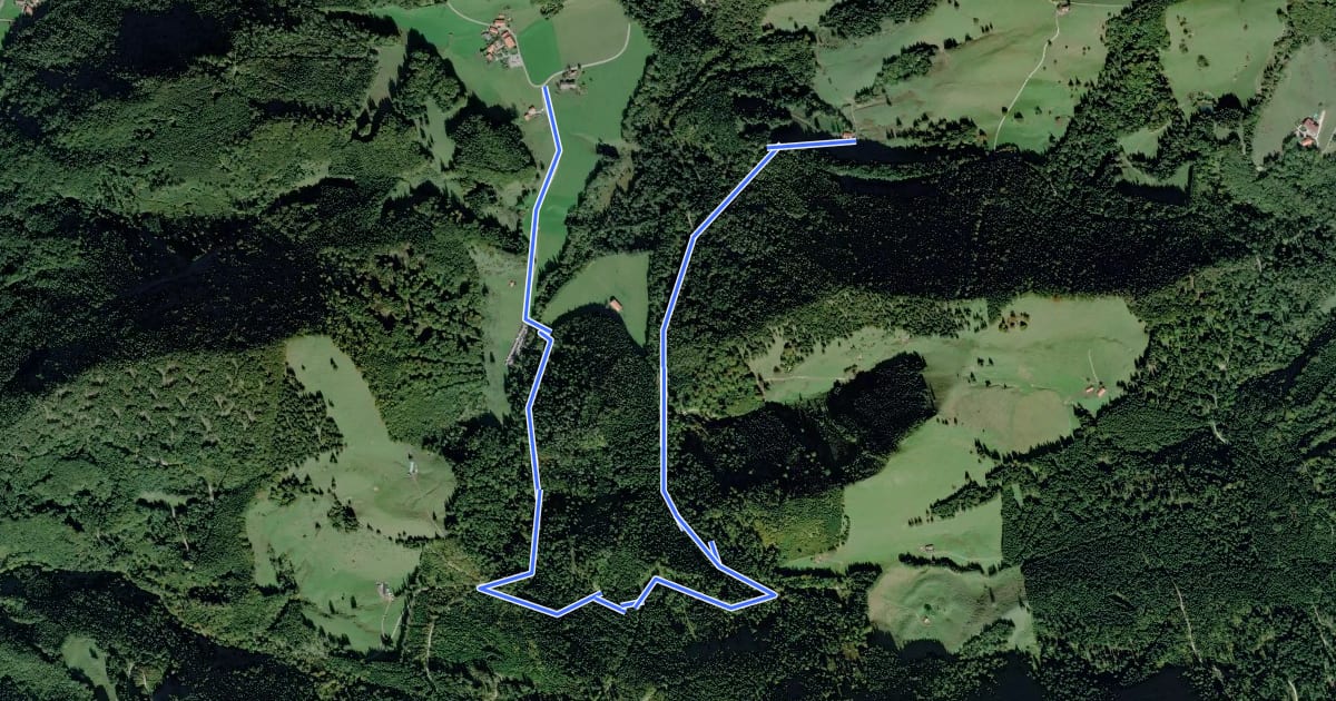 Маршрут Wanderweg 37 - Schmidalm Maureralm на спутниковом снимке