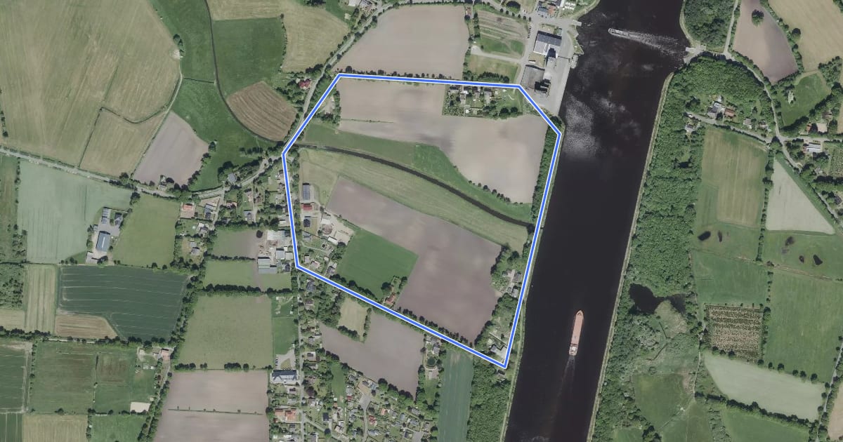 Маршрут Wanderweg 3a на спутниковом снимке