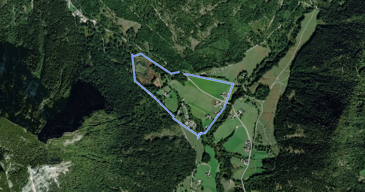 Маршрут Wanderweg 71 (Rund um den Taubensee) на спутниковом снимке