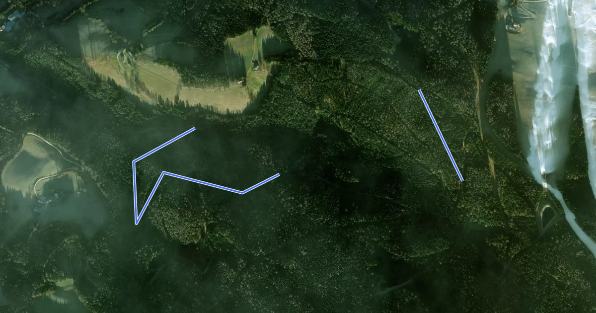 Маршрут Wanderweg 8 - Sommeraubachtal - Rotes Kreuz на спутниковом снимке