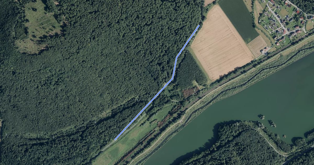 Маршрут Wanderweg A1 Glashütte на спутниковом снимке
